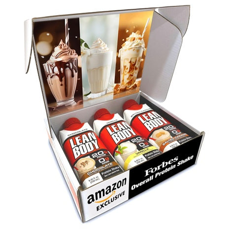 3 Labrada Lean Body Protein Shakes Variety Pack (OU-D)