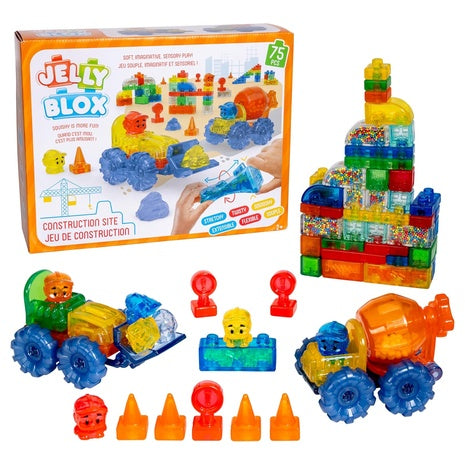 75-Piece Jelly Blox Construction Site Set
