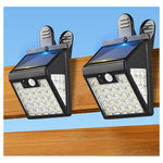 2-Pack Clip-On Solar Motion Sensor Lights