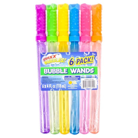 6 Pack Bubble Wands