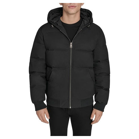 Levi's Men's Quilted Bomber with Hood