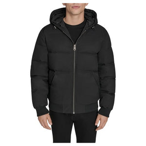 Levi's Men's Quilted Bomber with Hood
