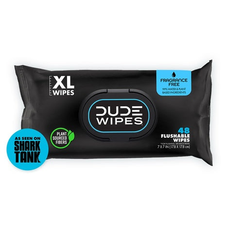 48 DUDE Wipes Flushable Wipes
