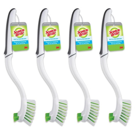 4 Scotch-Brite Pot Pan & Dish Brush