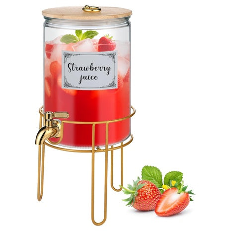 1 Gallon Fureey Drink Dispenser With Stand