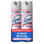 2-Pack Lysol Disinfectant Spray (Early Morning Breeze)
