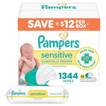 1,344 Pampers Sensitive Baby Wipe