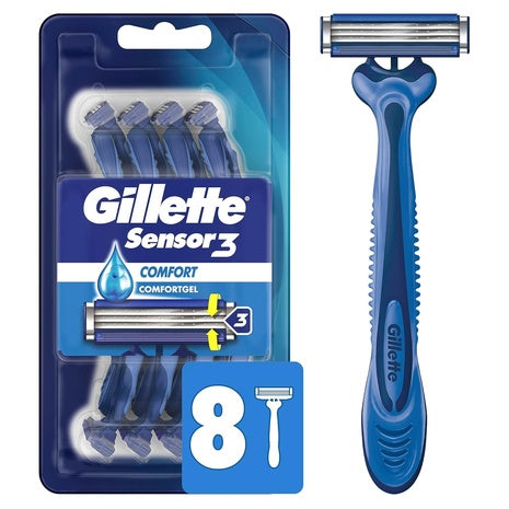 32 Gillette Sensor3 Disposable Razors