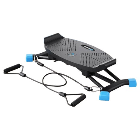 Merach Balance Board W/ LCD Display & Resistance Bands (300 lbs Capacity)