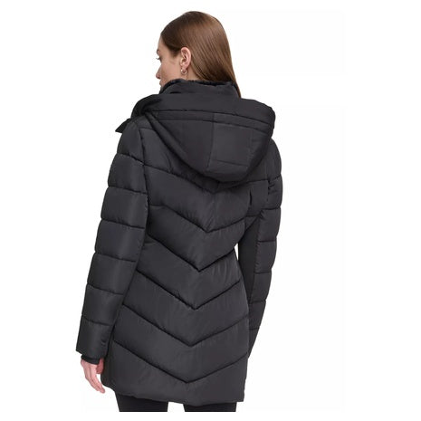 Calvin Klein Women's Hooded Puffer Coat