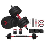 60lbs FitRx SmartBell 4-in-1 Dumbbell, Barbell & Kettlebell Set