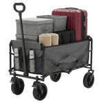 OLIXIS 330lbs Capacity Collapsible Wagon Cart With Wheels
