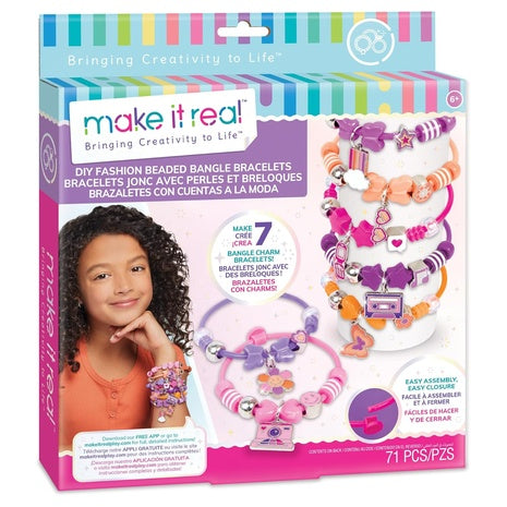 DIY Fashion Beaded Bangle Kit