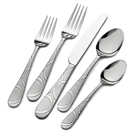53-Piece Pfaltzgraff Garland Frost Flatware Set