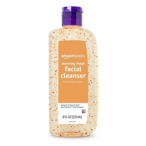 8oz Amazon Basics Morning Fresh Facial Cleanser w/ Ginseng and Vitamin C