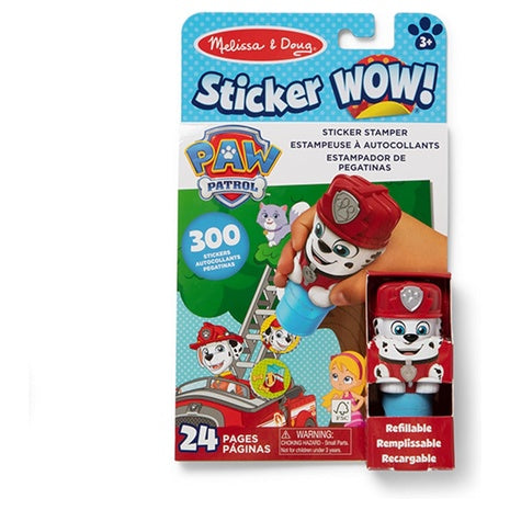 Melissa & Doug Sticker Wow! PAW Patrol Marshall Activity Pad & Sticker Stamper
