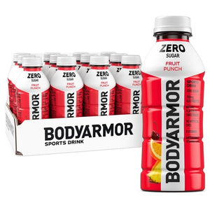 12 Bottles Zero Sugar Fruit Punch (16oz)