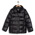BCBGeneration Water Resistant Snap Front Puffer Jacket