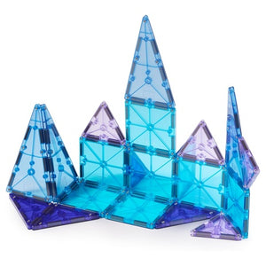 MAGNA-TILES Color Shop Glacier 20-Piece Magnetic Construction Set (4 Colors)
