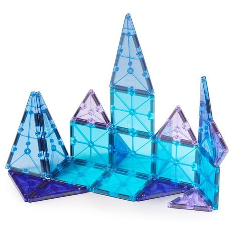 MAGNA-TILES Color Shop Glacier 20-Piece Magnetic Construction Set (4 Colors)