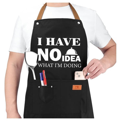 Unisex Cooking Chef Apron with Pockets