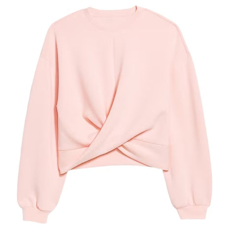 Women's Bounce Fleece Twist Front Top