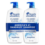2 Big Bottles Head & Shoulders Shampoo With Pump On Sale