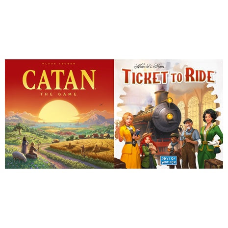 Catan & Ticket To Ride Board Games & Expansions On Sale