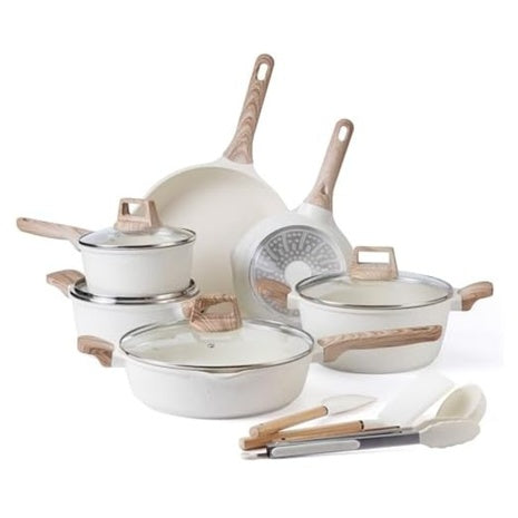 14-Piece Country Kitchen Pots And Pans Set