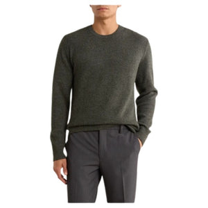 Amicale Men's Feeder Stripe Cashmere Sweater