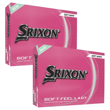 24-Pack Srixon Soft Feel Lady Golf Balls