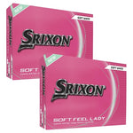 24-Pack Srixon Soft Feel Lady Golf Balls