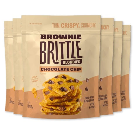 6-Pack Brownie Brittle Chocolate Chip Blondies (OU-D)