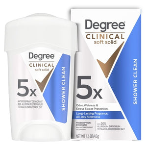 Degree Clinical Strength Shower Clean Deodorant Stick