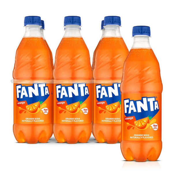 6 Bottles Of Cherry Coke, Fanta, Fresca Or Sprite