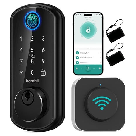 Smart Deadbolt Lock With App Control