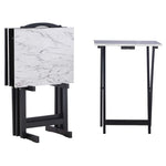 4-Piece Linon Tray Table Set