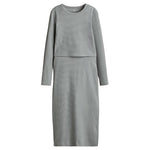 H&M Girls' Ribbed Top and Skirt Set