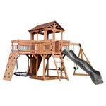 Backyard Discovery Sterling Point Cedar Wood Swing Set