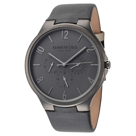 Kenneth Cole 44mm Classic Quartz Dark Grey Dial Men's Watch