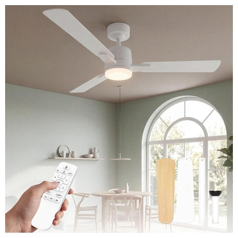 42" Ceiling Fan with Light & Remote