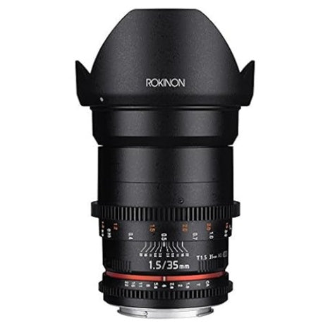 Rokinon 35mm T1.5 Cine DS Lens For Canon EF