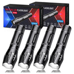 4 Waterproof Tactical Flashlights