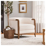 Campbell Wood Accent Chair