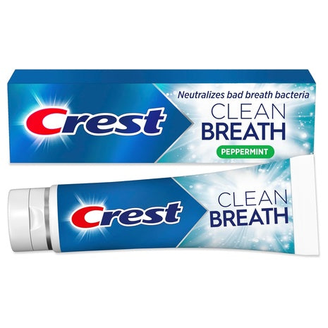 Crest Clean Breath Peppermint Toothpaste (4.6oz)