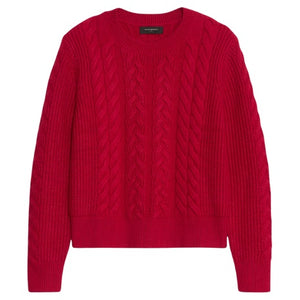 Women's Cable Pullover Sweater