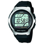 Casio Men's Waveceptor Black Resin Band LED Digital Watch