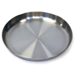 Stansport Stainless Steel Lightweight Camping Plate