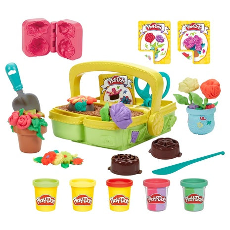 Play-Doh Blooming Flower Garden Toy Playset