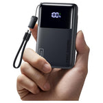 INIU 10000mAh 45W USB-C Slimmest Portable Charger with Cable